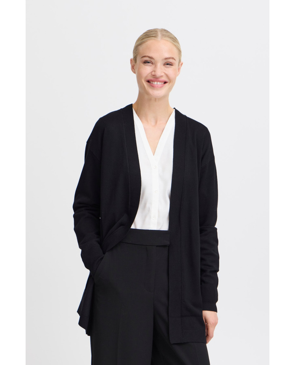 b.young  BYMMORLA Cardigan Colour: Black