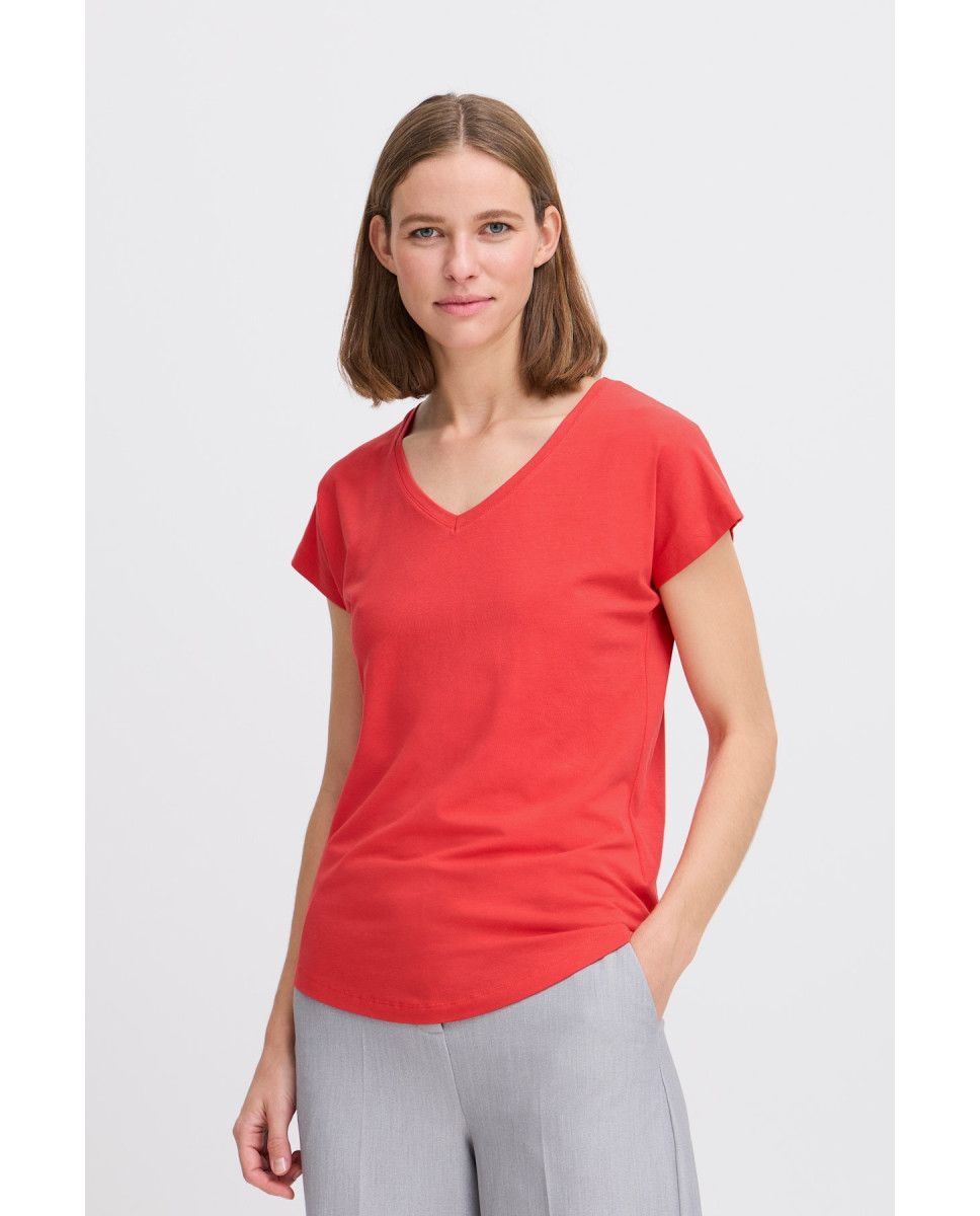 b.young  BYPAMILA T-shirt Colour: Poinsettia