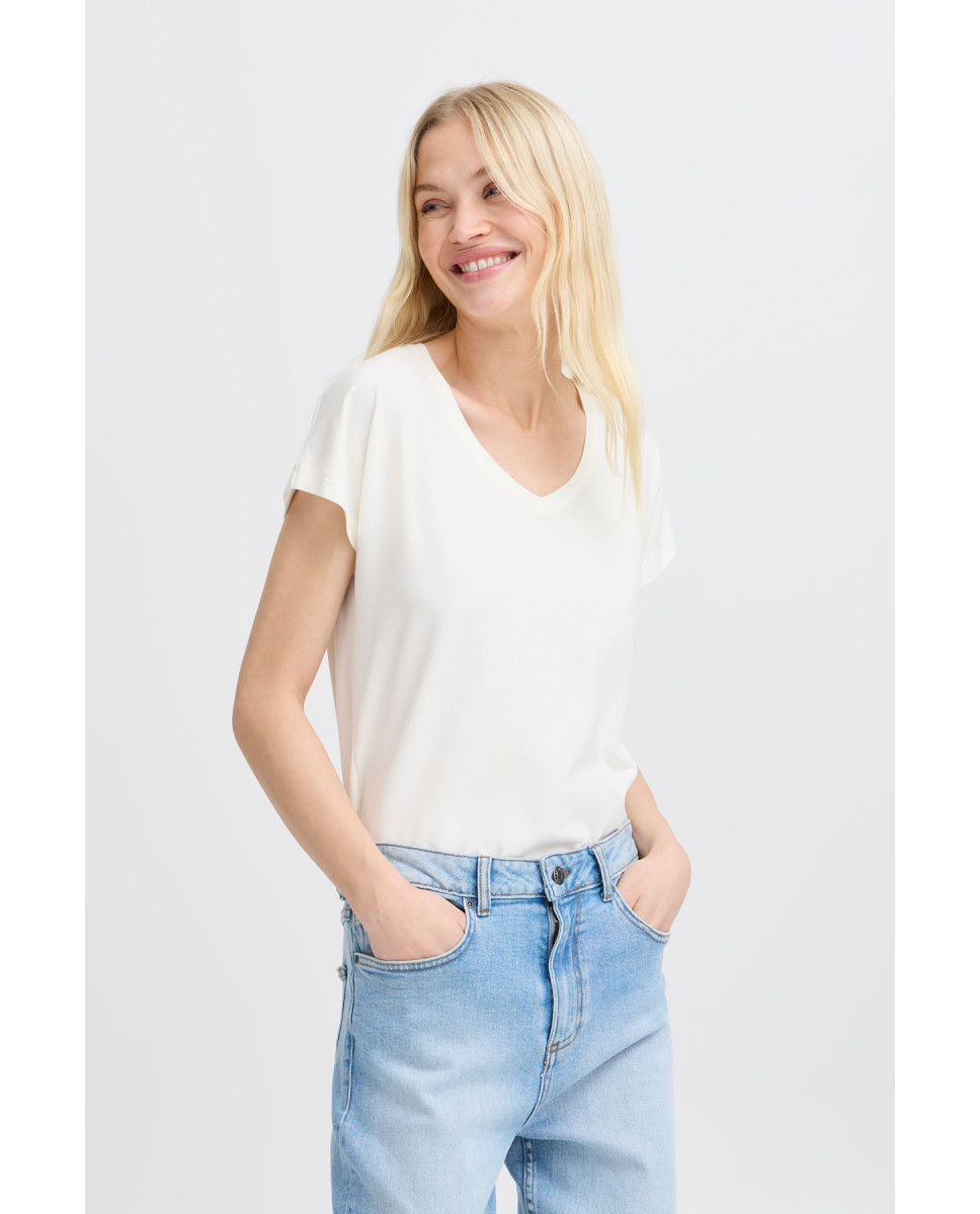 b.young  BYPAMILA T-shirt Colour: OffWhite