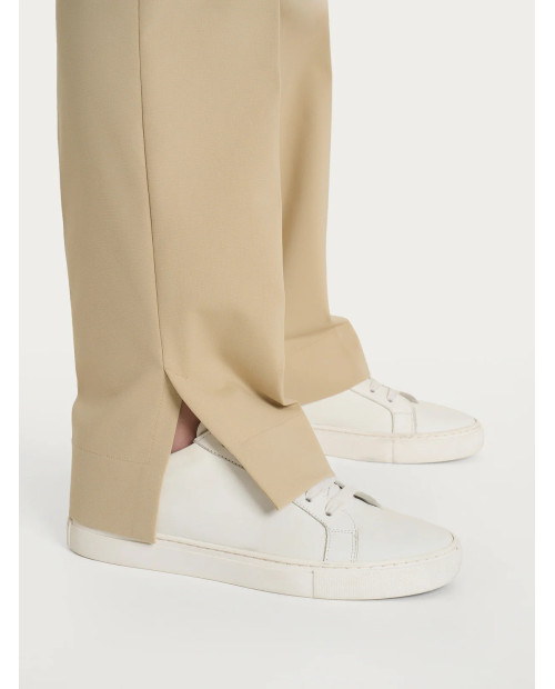 Ragno Pantalone dritto con tasche e spacchetto in Compact Light DP09PP