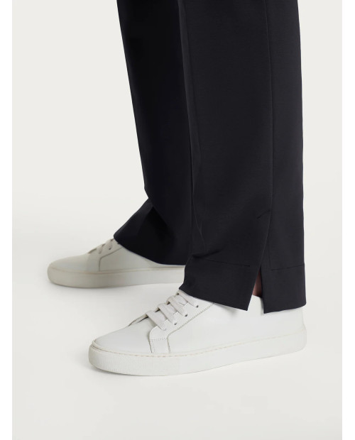 Ragno Pantalone dritto con tasche e spacchetto in Compact Light DP09PP