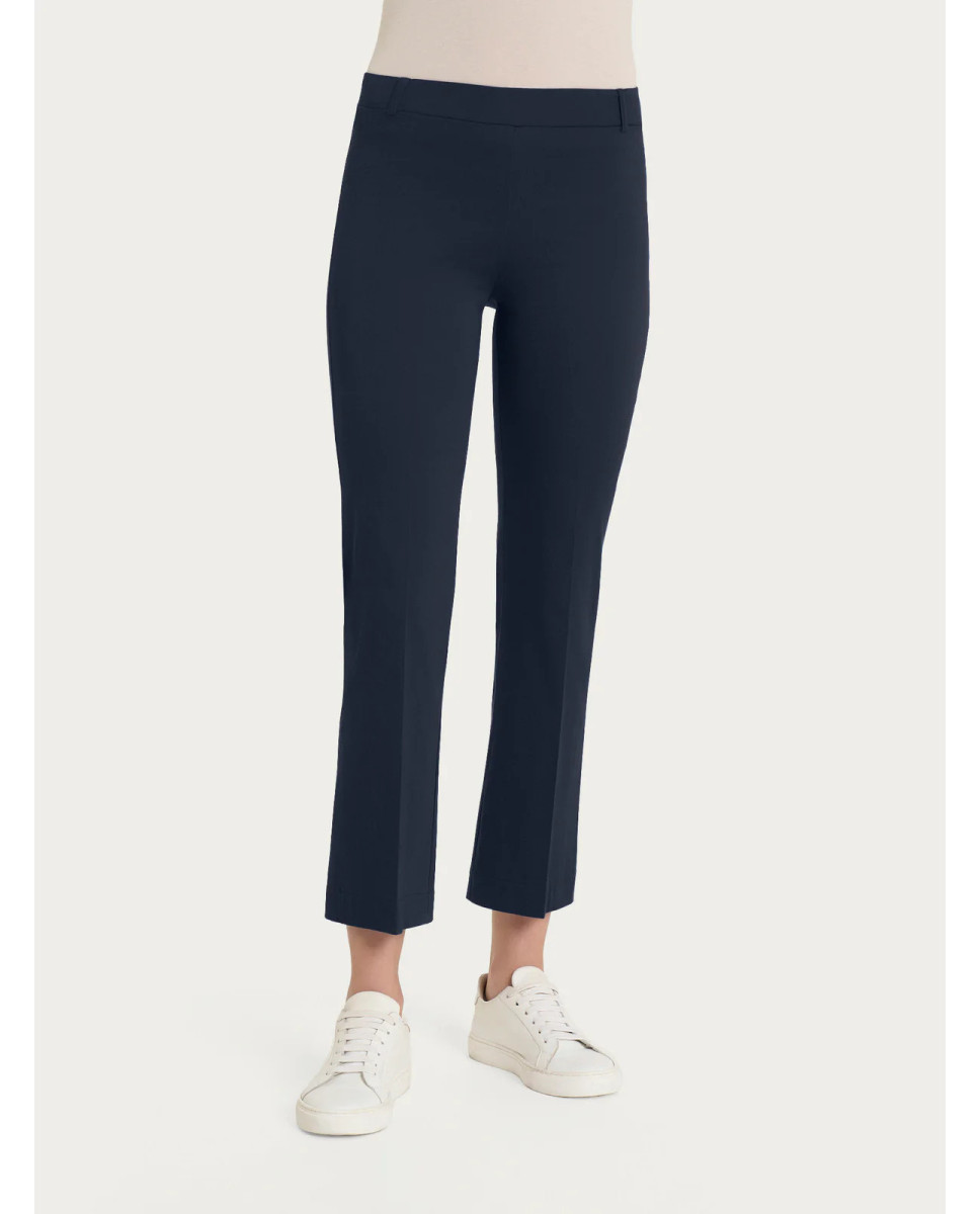 Ragno Pantalone flare alla caviglia in Satin Power DC62PM