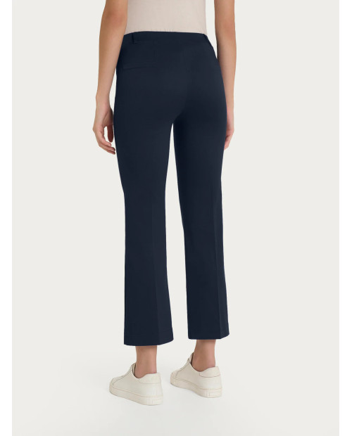 Ragno Pantalone flare alla caviglia in Satin Power DC62PM